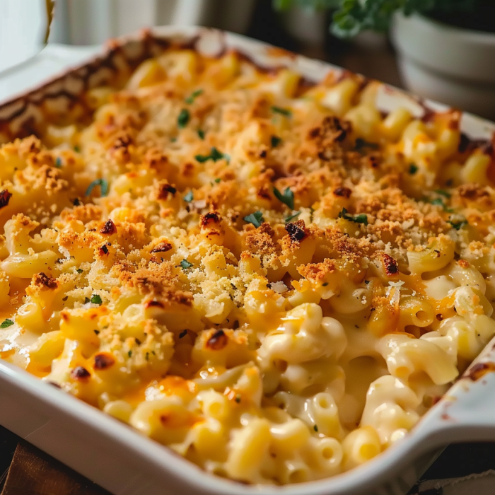 Homemade Mac and Cheese Casserole