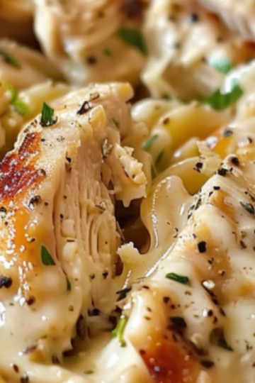 Garlic Parmesan Chicken Pasta
