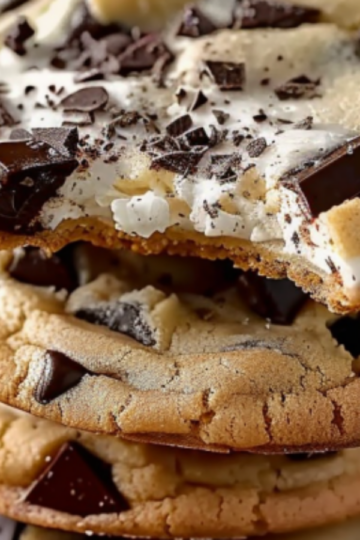 Cheesecake Stuffed Chocolate Chip Cookies