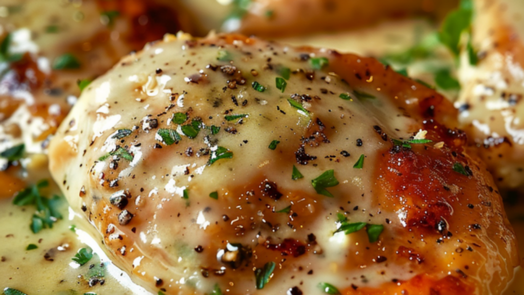 Creamy Garlic Butter Parmesan Chicken