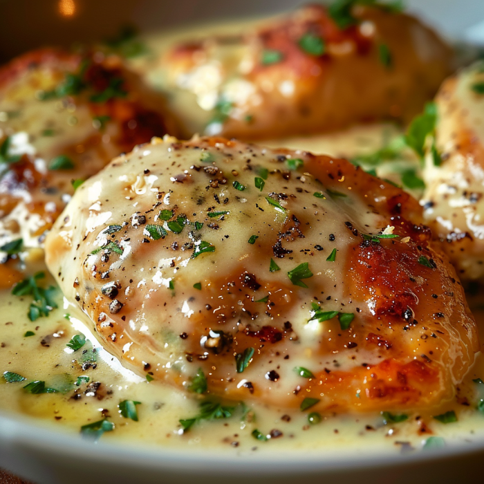 Creamy Garlic Butter Parmesan Chicken