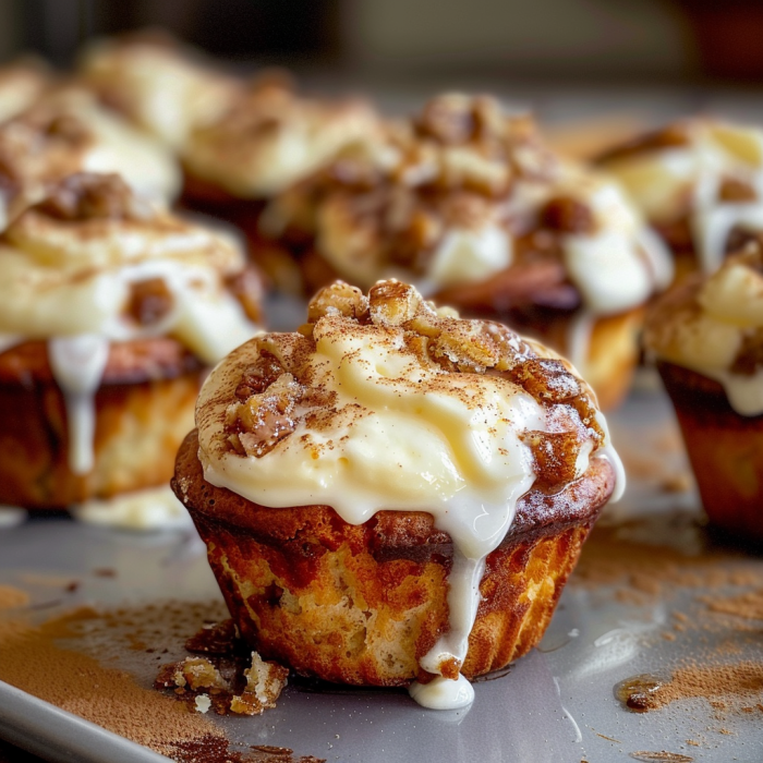 Cinnamon Cream Cheese Muffins