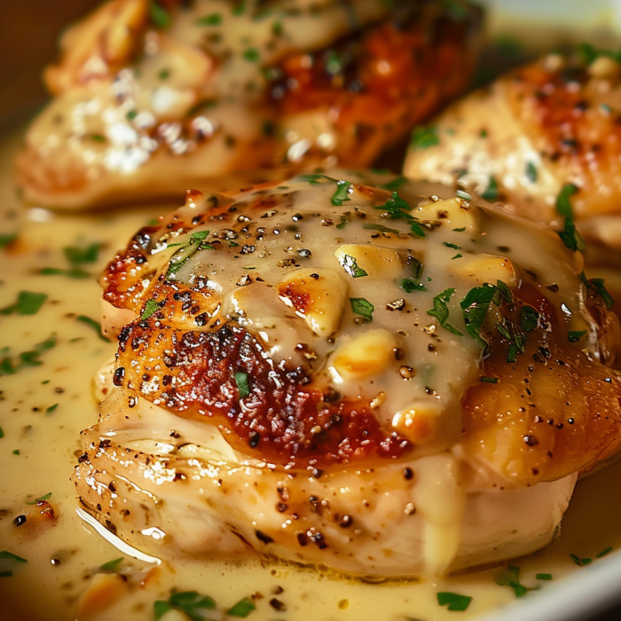 Creamy Garlic Butter Parmesan Chicken