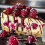 White Chocolate Raspberry Cheesecake