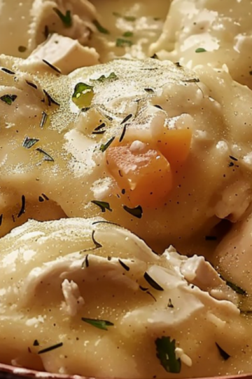 Slow Cooker Chicken and Dumplings
