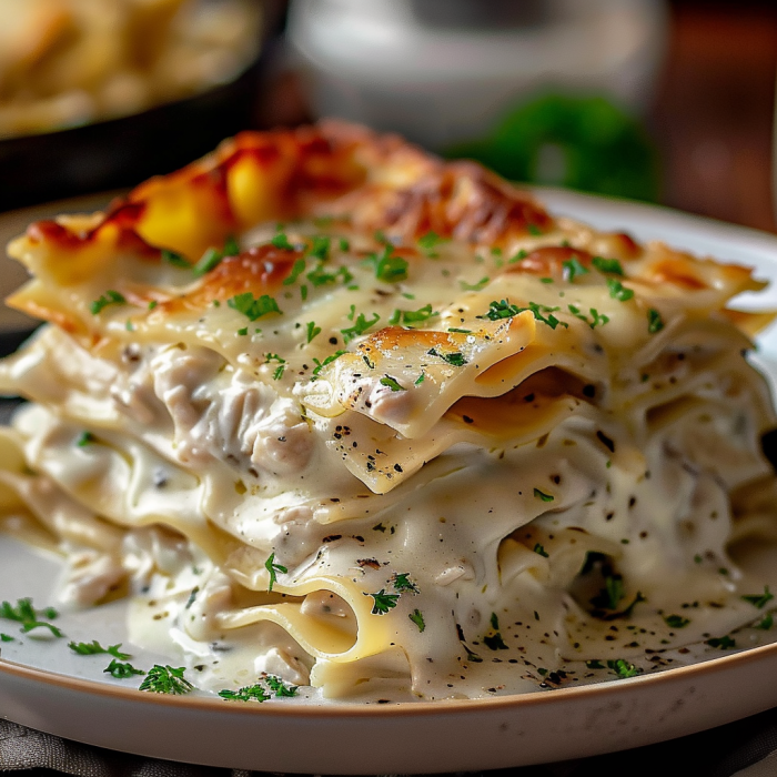 Creamy Chicken Lasagna