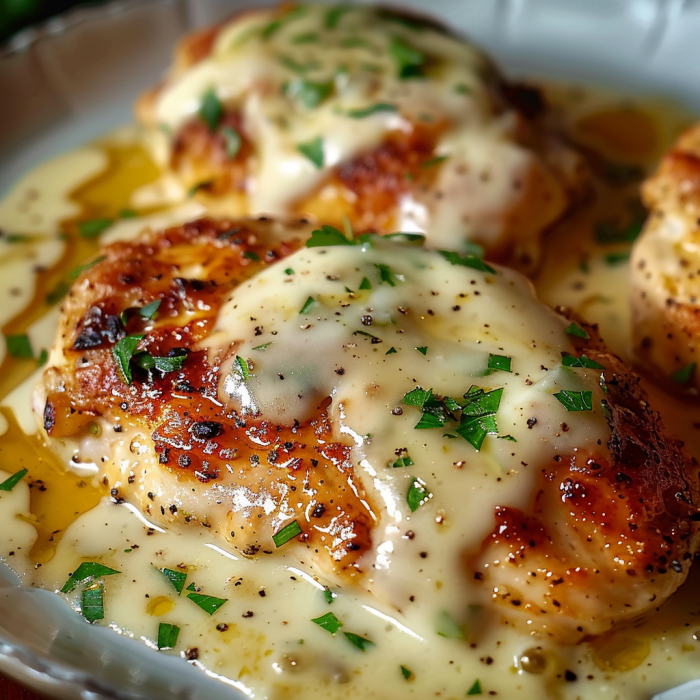 Creamy Garlic Butter Parmesan Chicken