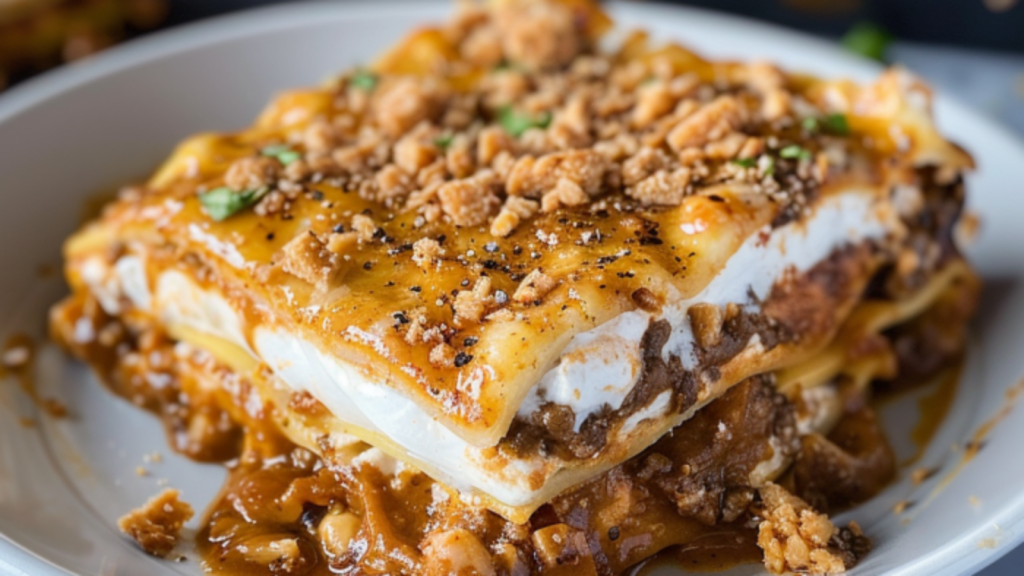 Peanut Butter Lasagna