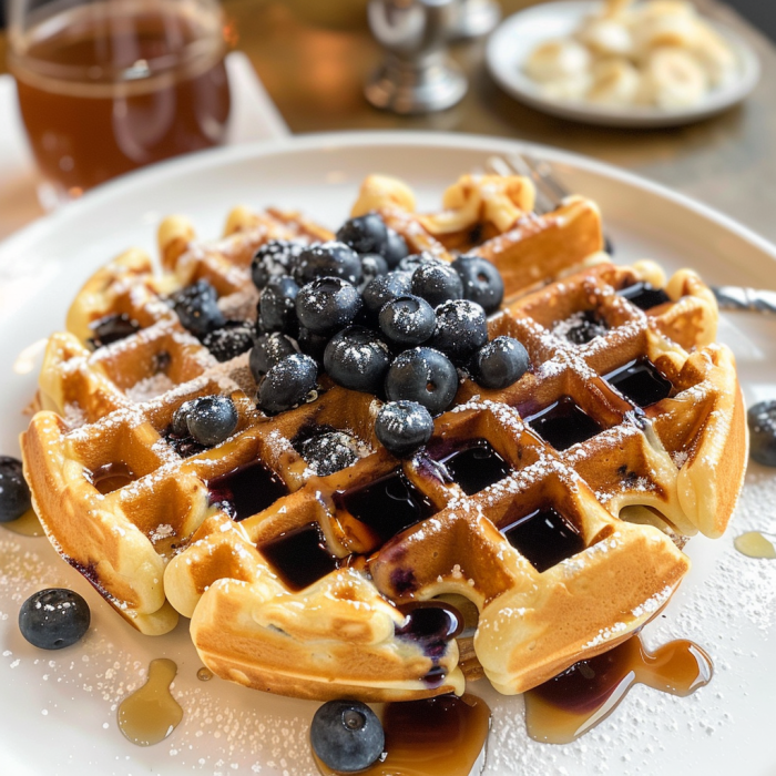 Blueberry Waffles