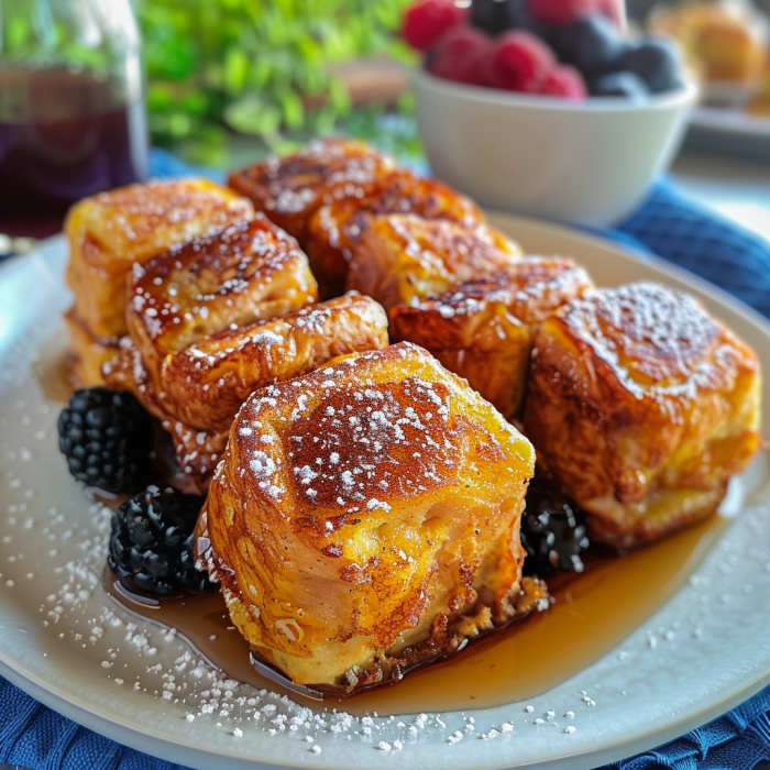 Hawaiian Roll French Toast