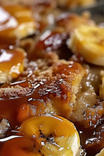 Bananas Foster Cobbler