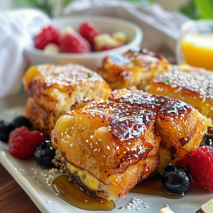 Hawaiian Roll French Toast