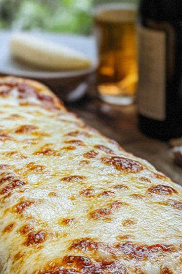 Cheesy Pepperoni Stromboli