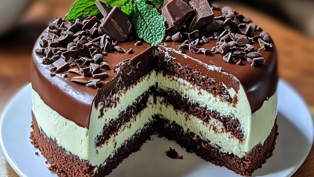 Mint Chocolate Cheesecake