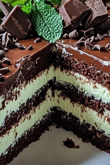 Mint Chocolate Cheesecake