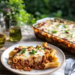 Baked Rigatoni with Meat Sauce