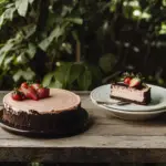 Chocolate Strawberry Cheesecake