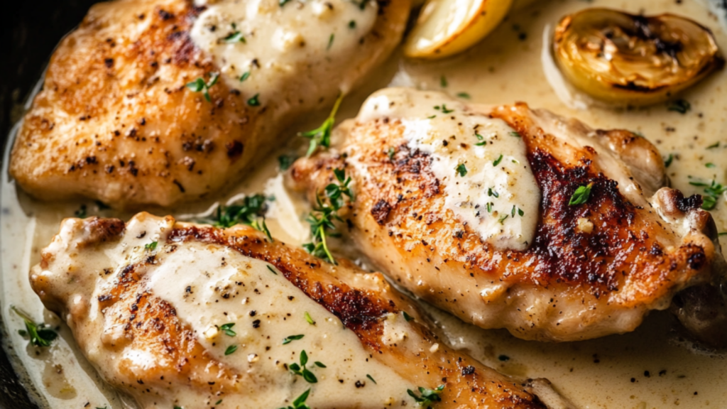 Creamy Garlic Chicken
