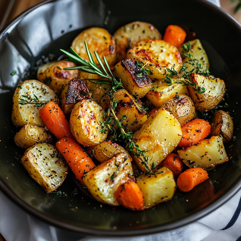 Garlic Herb Roasted Vegetables