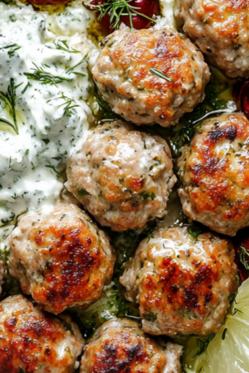 Greek Turkey Meatballs