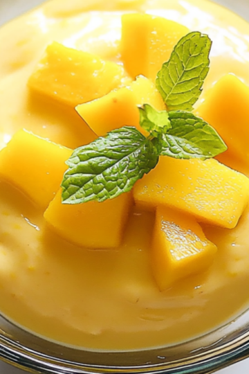 Creamy Mango Mousse