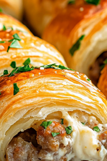 Sausage Cream Cheese Crescents