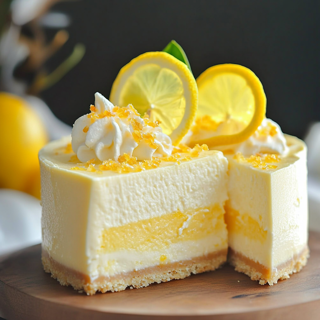 Lemon Cheesecake Cake