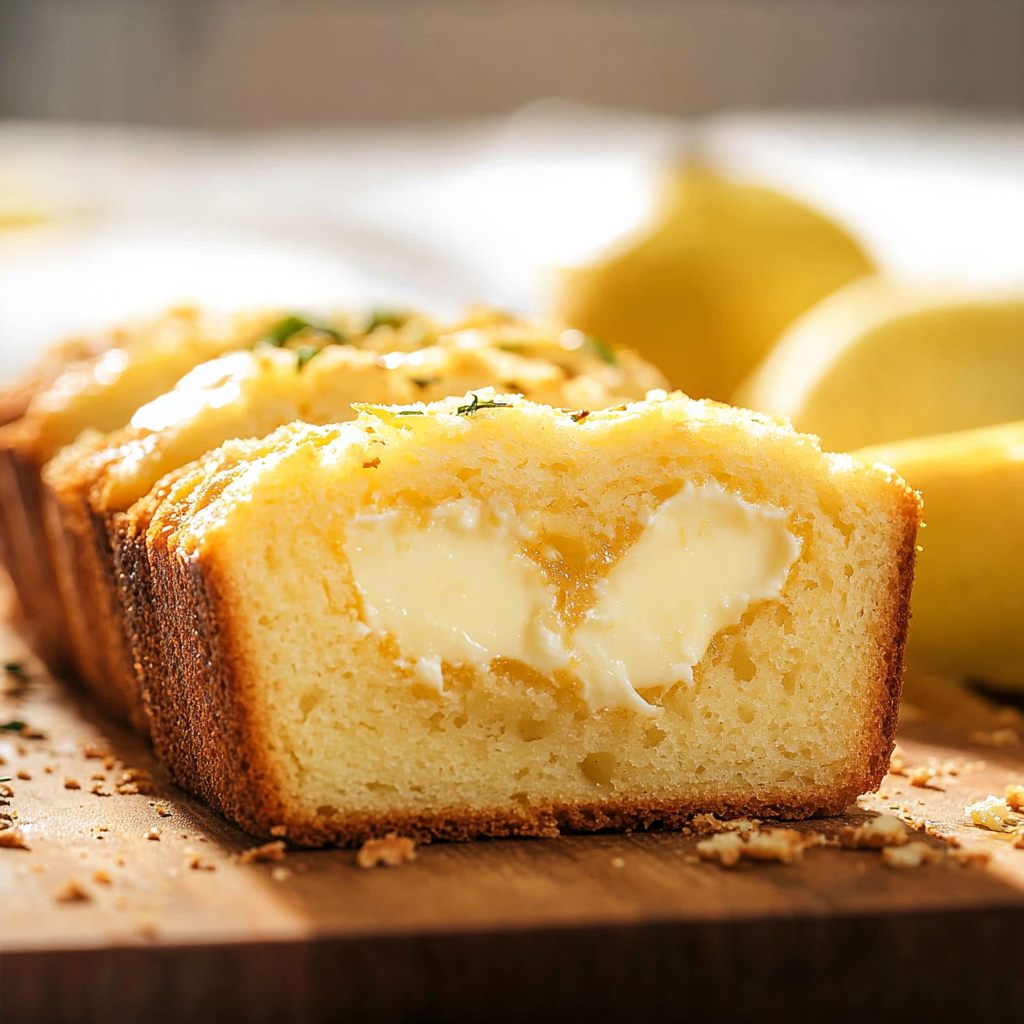 Lemon Cream Cheese Bread