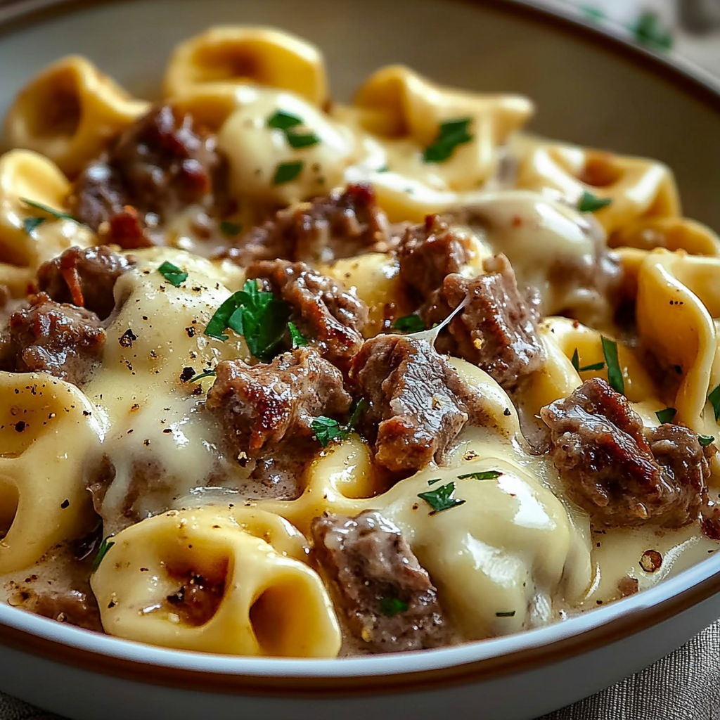 Cheesesteak Tortellini