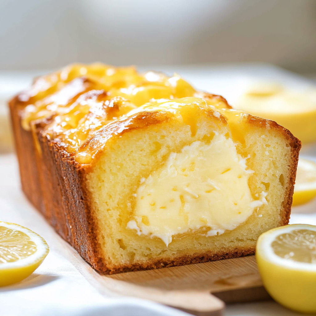 Lemon Cream Cheese Bread