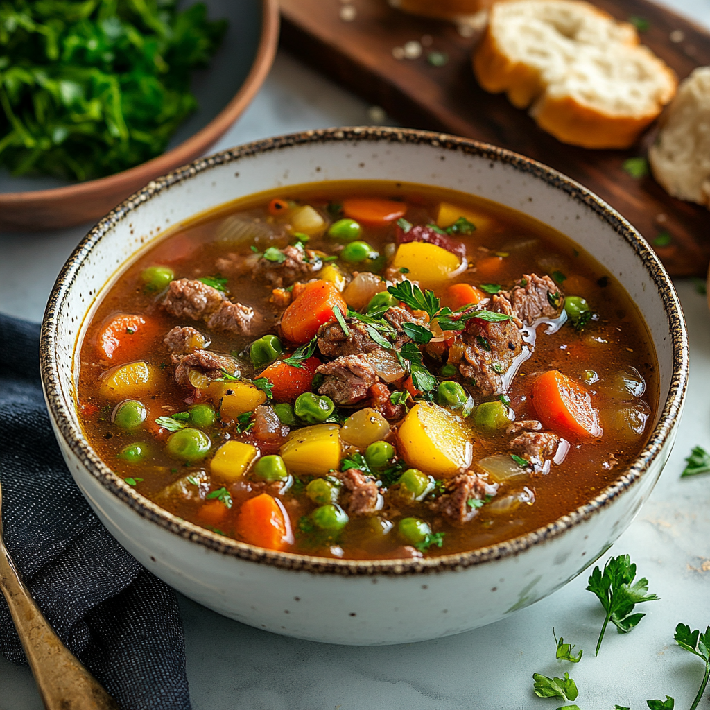 Easy Vegetable Beef Soup