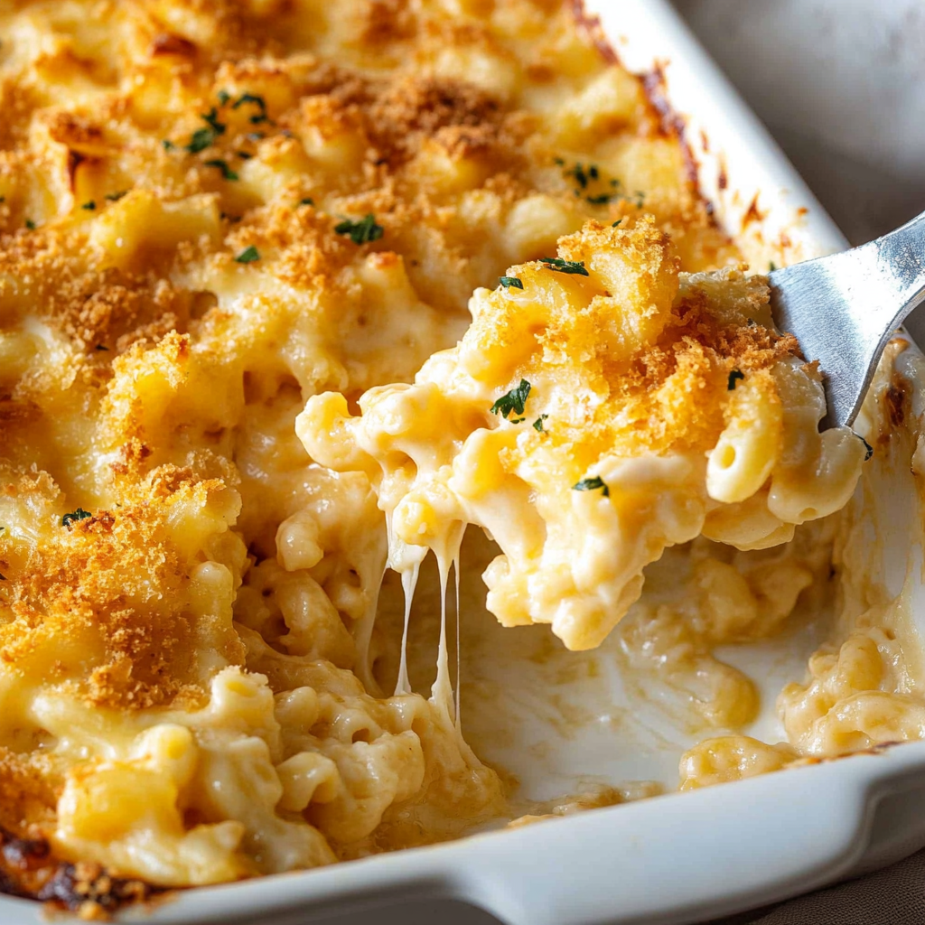 Creamy Baked Mac and Cheese