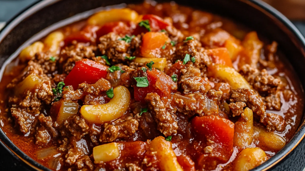 Old Fashioned Goulash