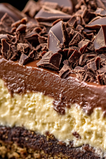 German Chocolate Cheesecake