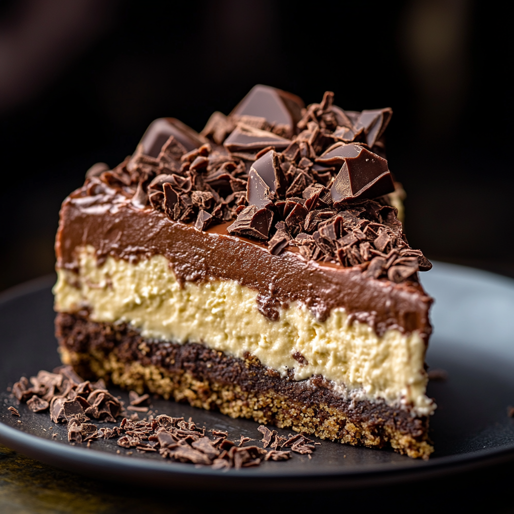 German Chocolate Cheesecake