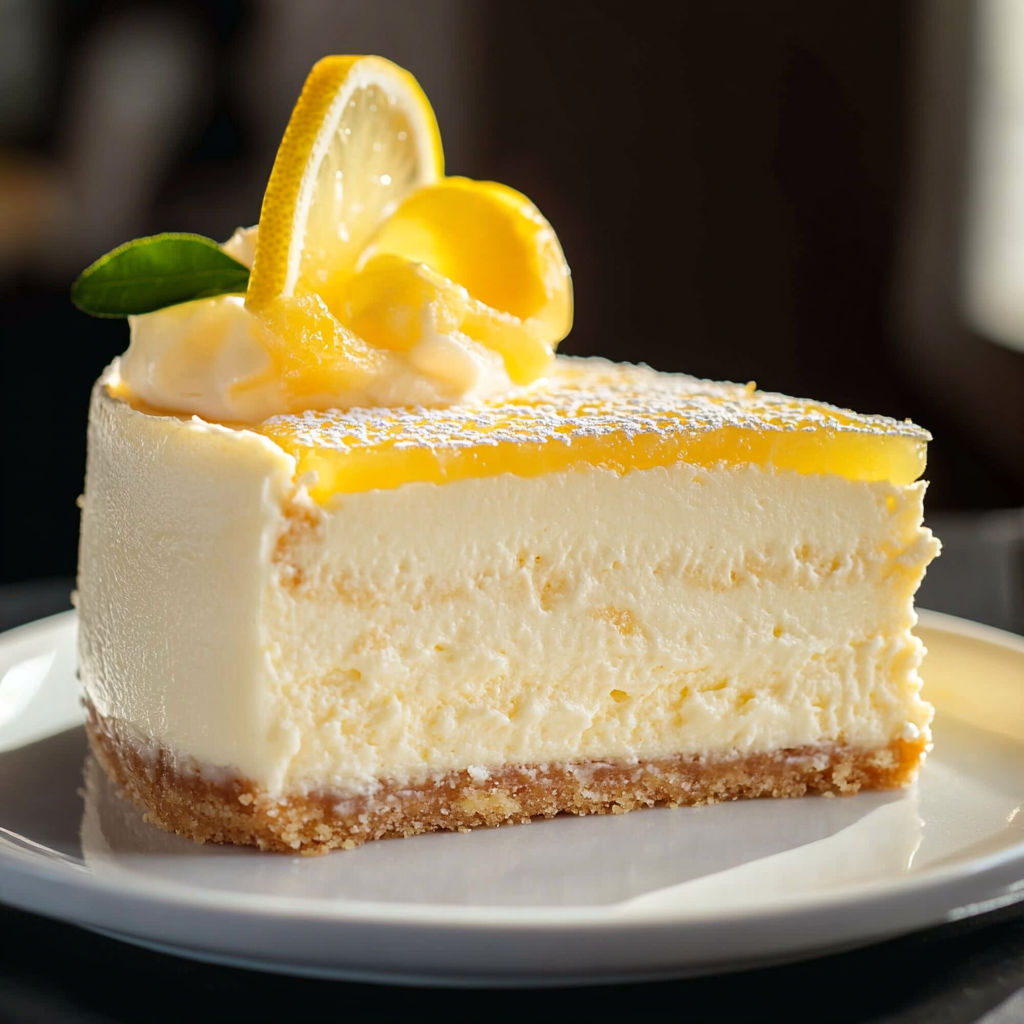 Lemon Cheesecake Cake