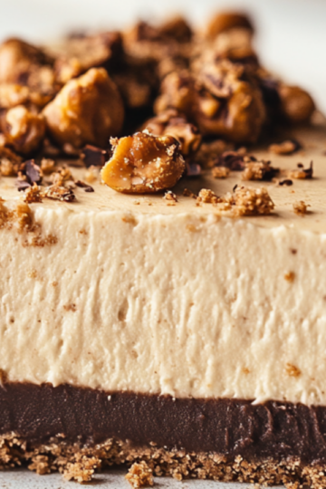 No-Bake Peanut Butter Cheesecake