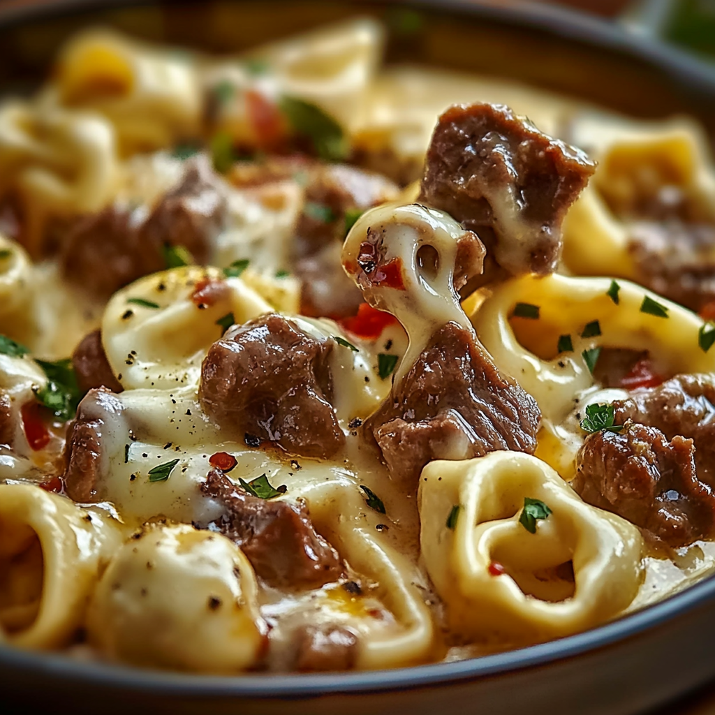 Cheesesteak Tortellini