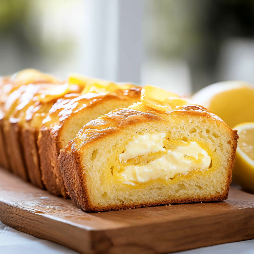 Lemon Cream Cheese Bread