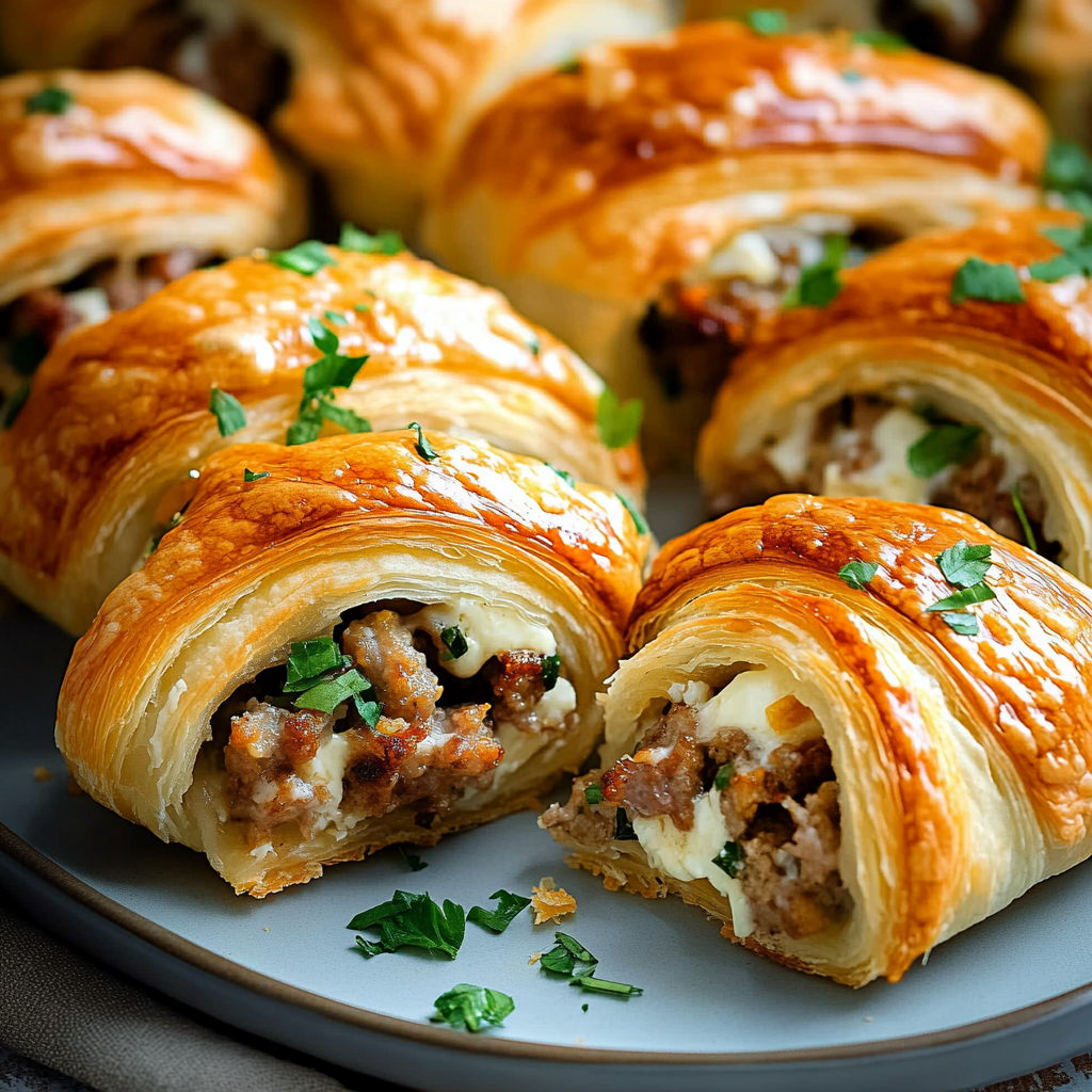 Sausage Cream Cheese Crescents