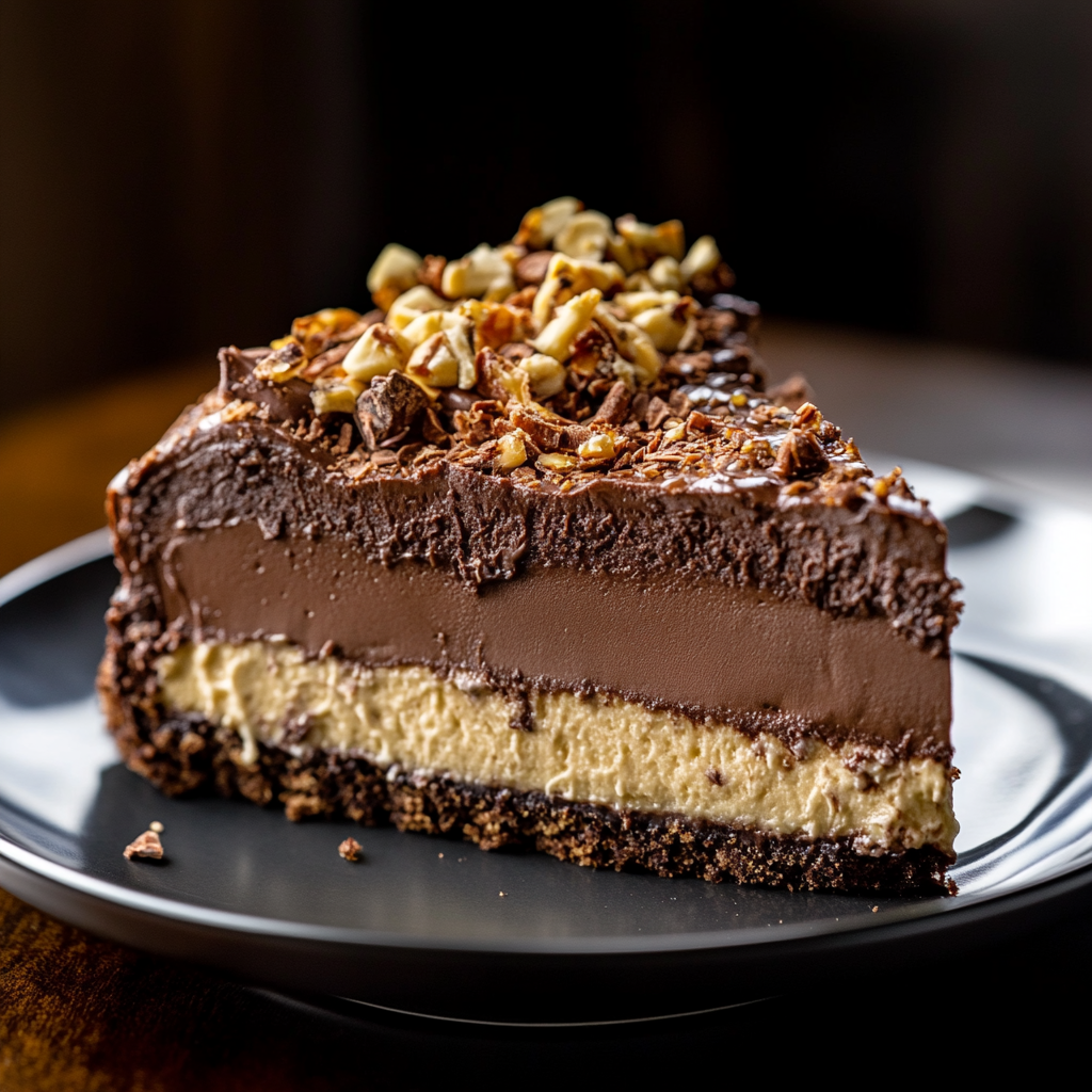 German Chocolate Cheesecake