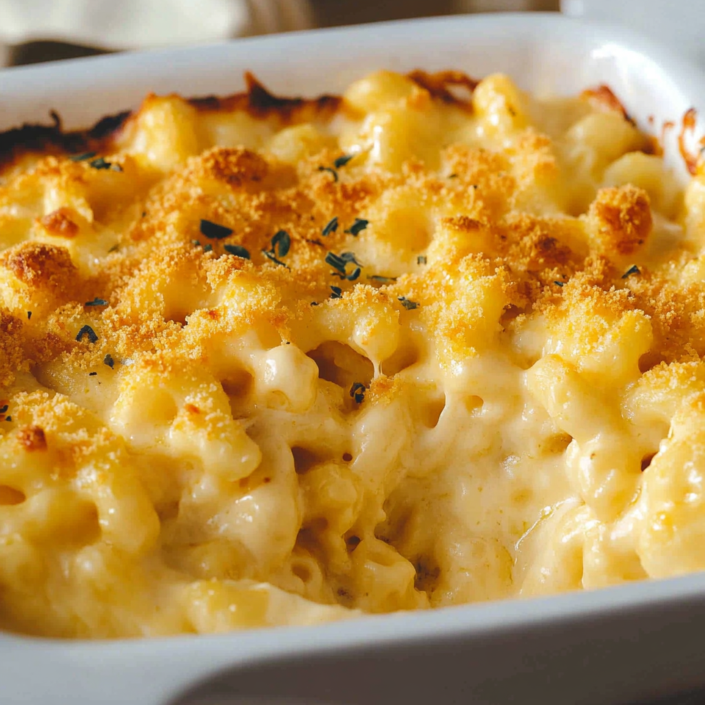 Creamy Baked Mac and Cheese