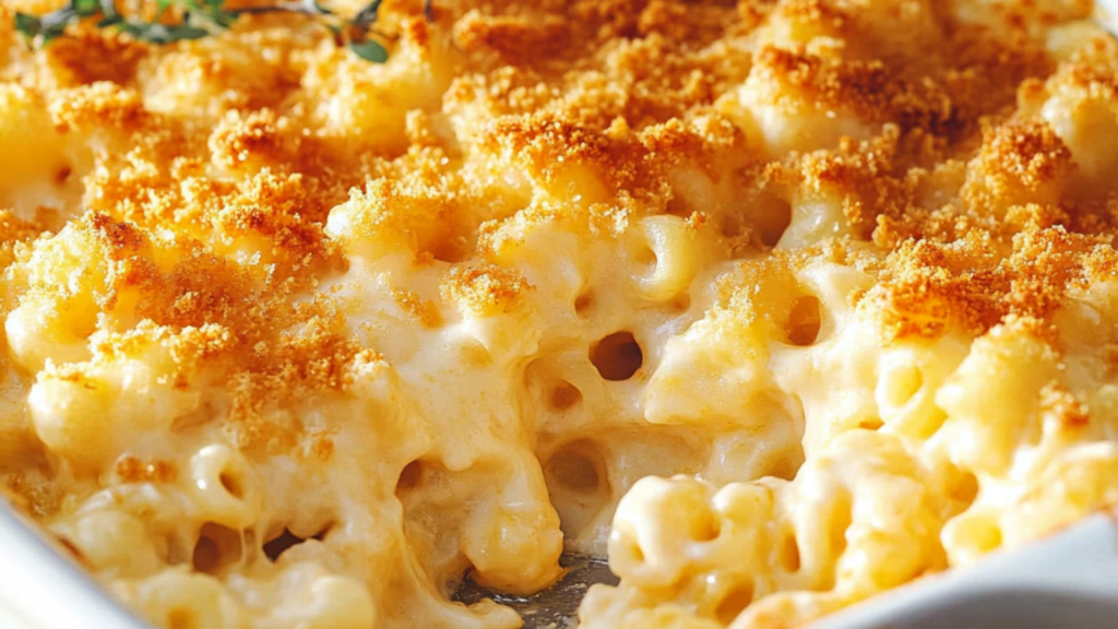 Creamy Baked Mac and Cheese