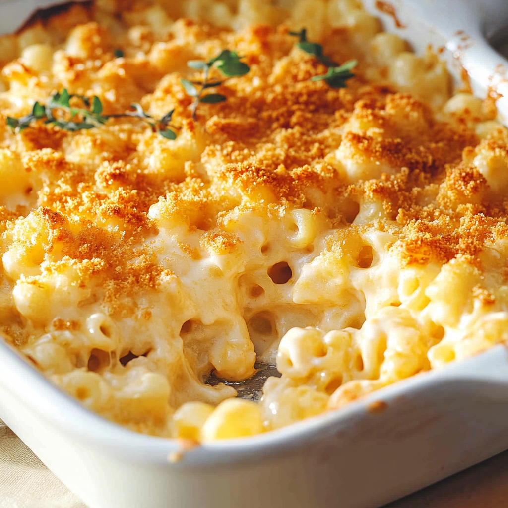 Creamy Baked Mac and Cheese