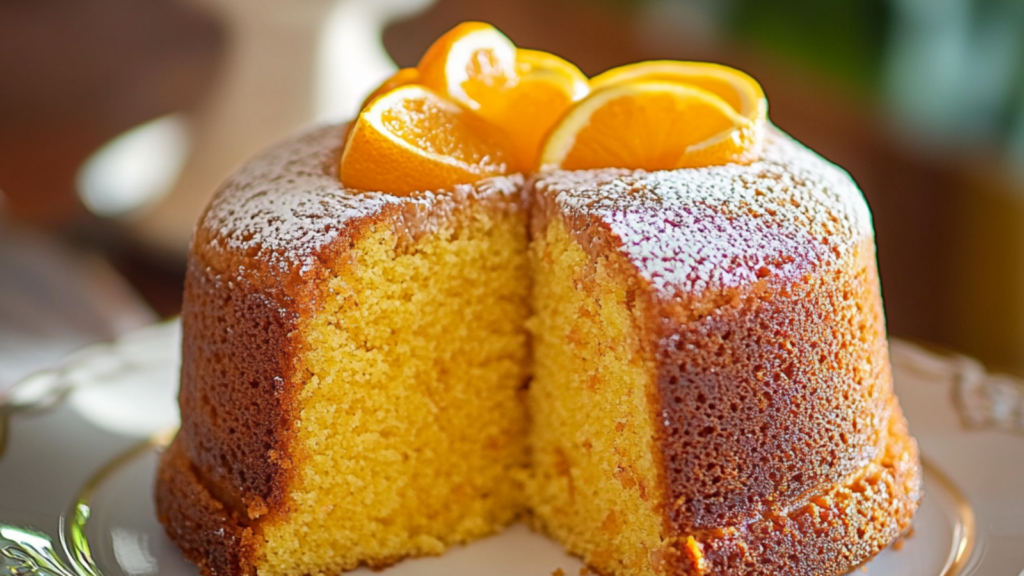 Orange Velvet Cake