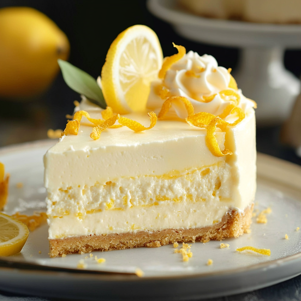 Lemon Cheesecake Cake