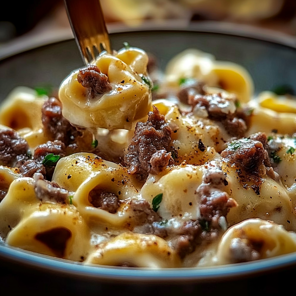Cheesesteak Tortellini
