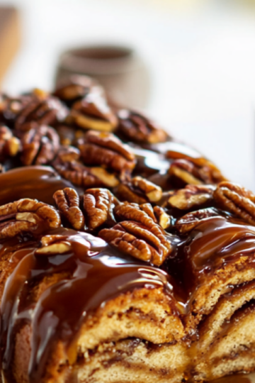 Maple Pecan Sticky Babka