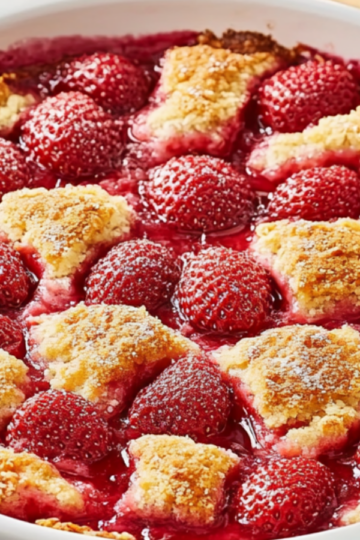 Easy Southern Strawberry Cobbler