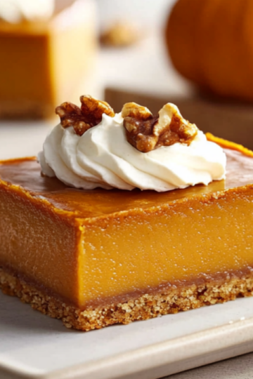 Easy Fall Pumpkin Bars